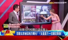 最新范冰爆料,揭秘娱乐圈不为人知的幕后真相